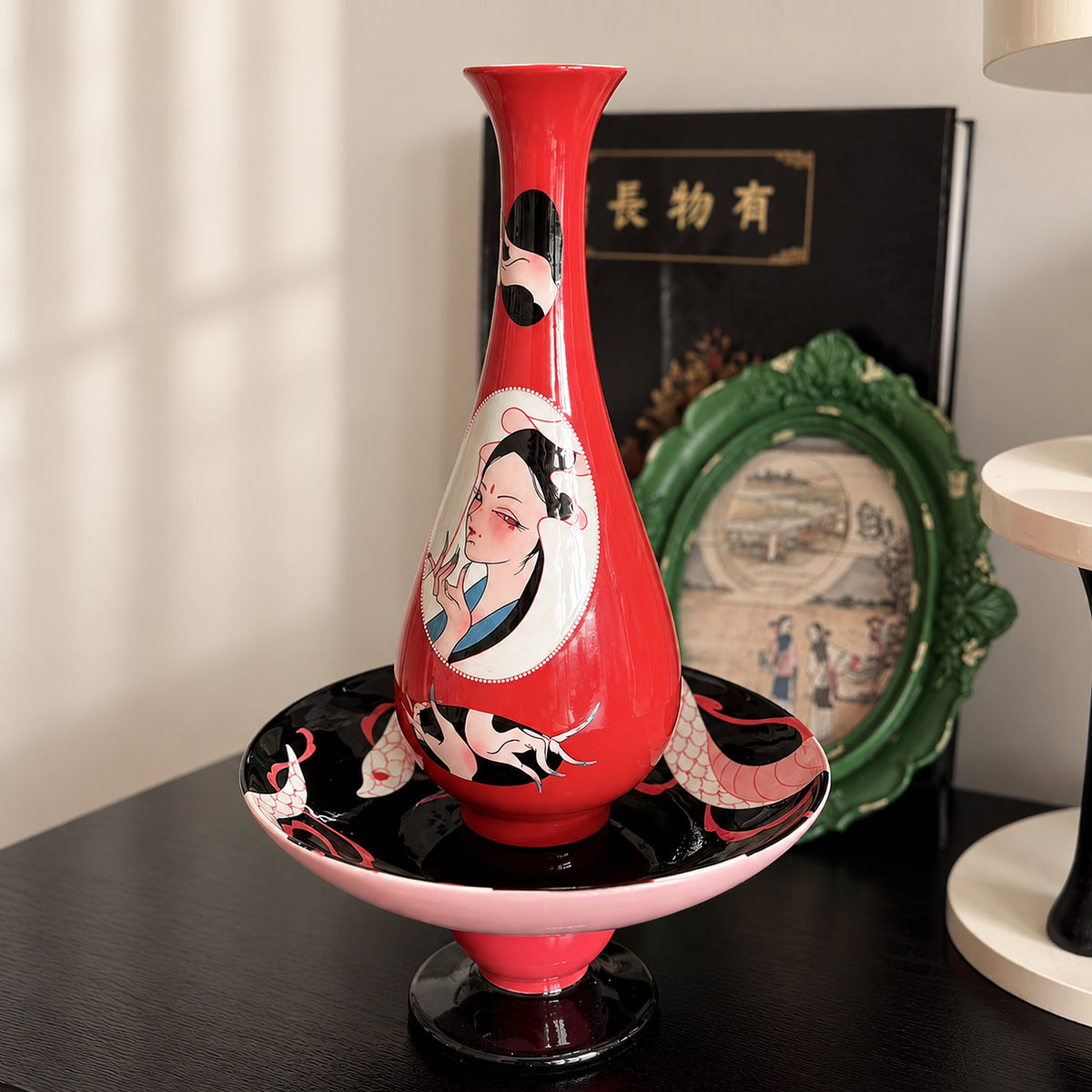 Guanyin Portrait Vase