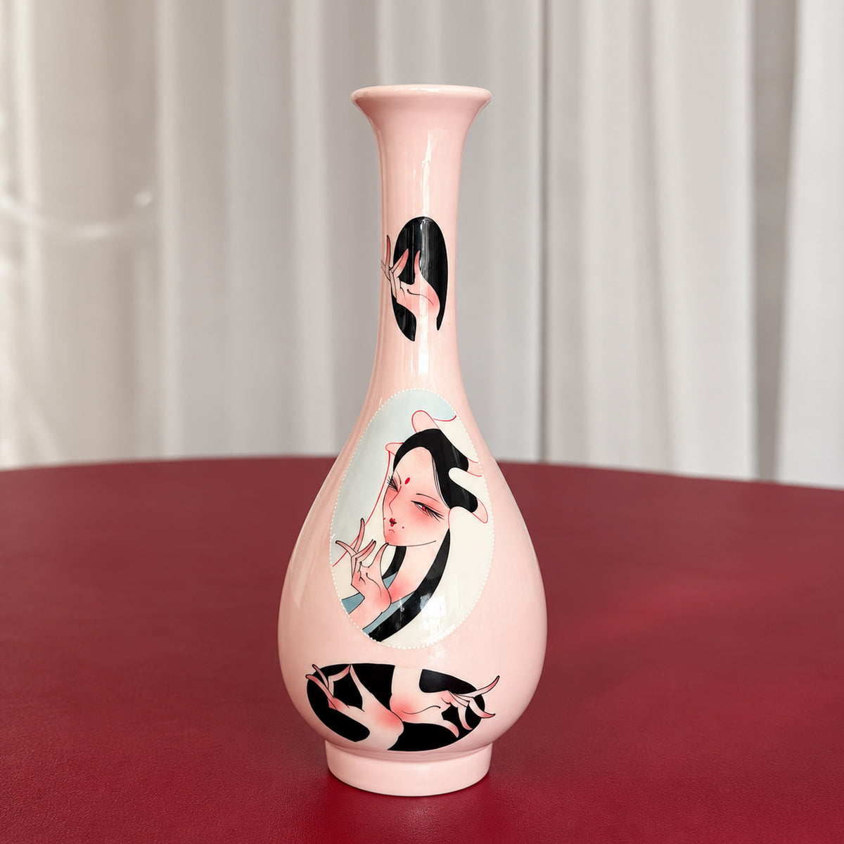 Guanyin Portrait Vase