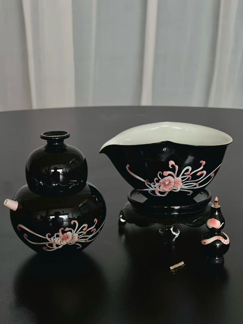 Chrysanthemum Tea Pitcher Group